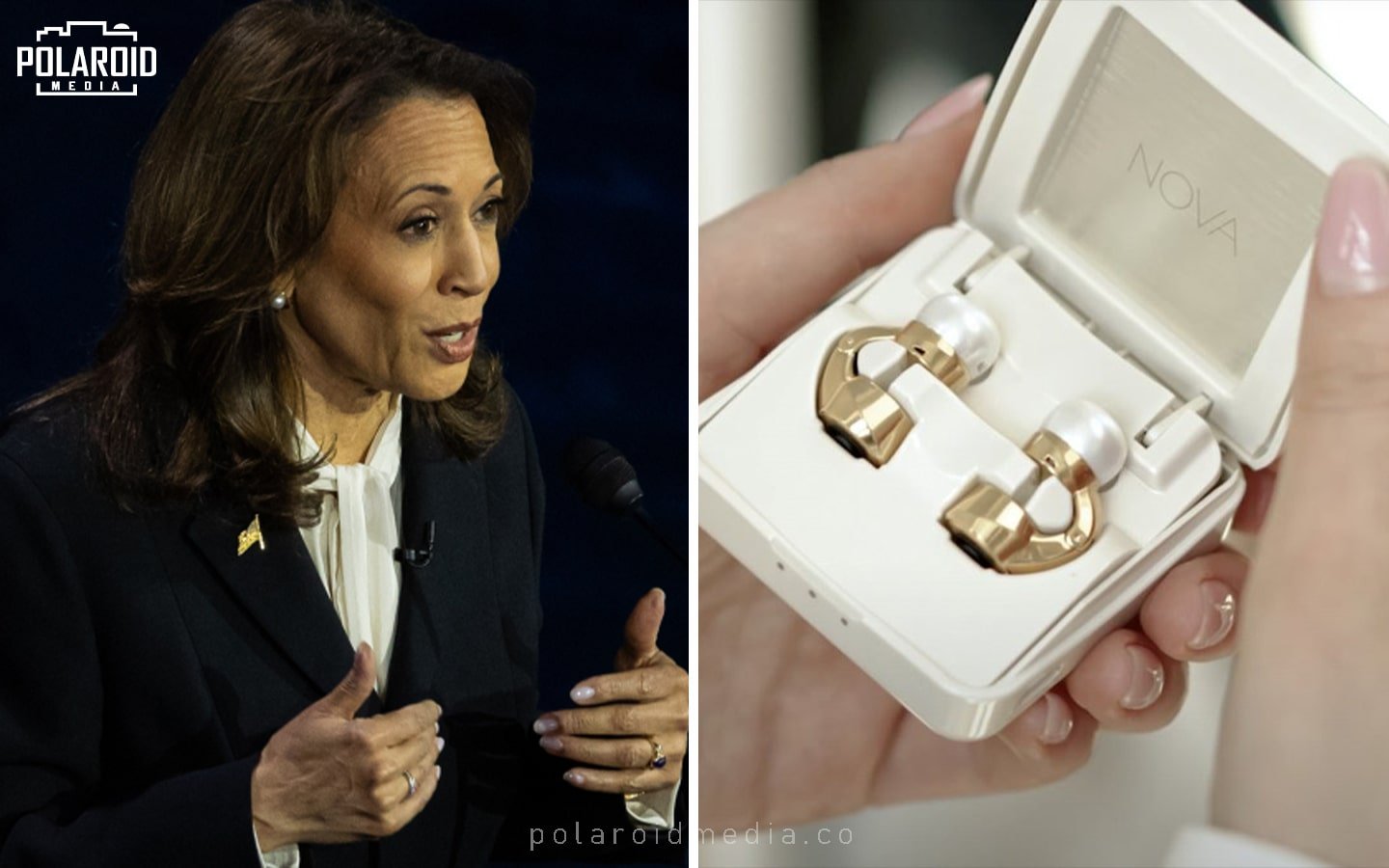 Kamala Harris and the Nova H1 Audio Earrings: What Really Happened?