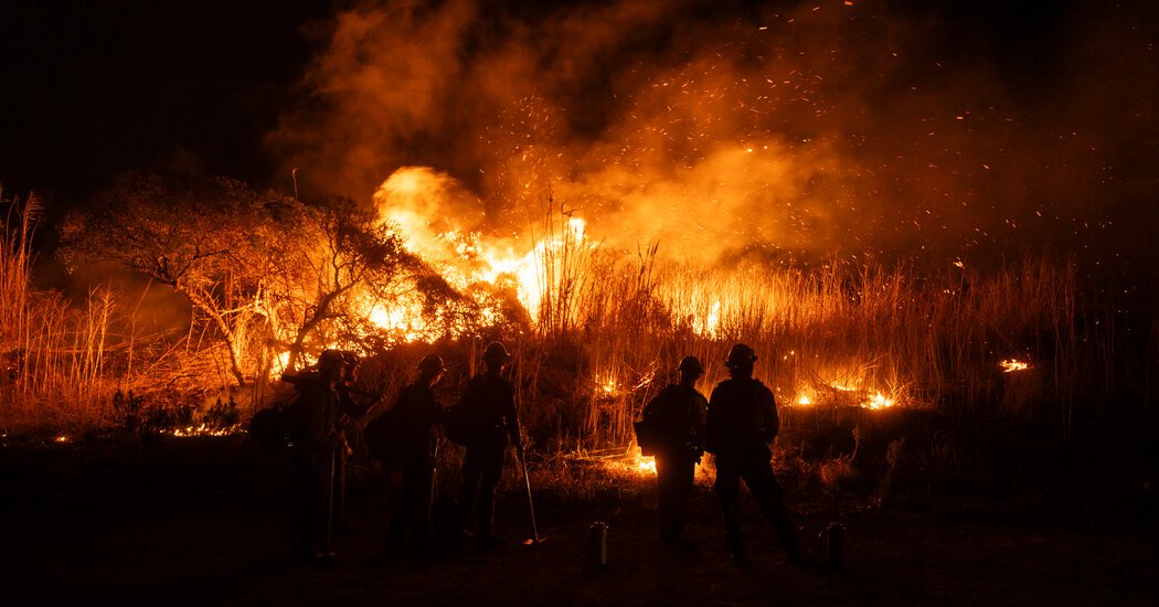 Breaking News: Ventura County Auto Fire Burns 56 Acres